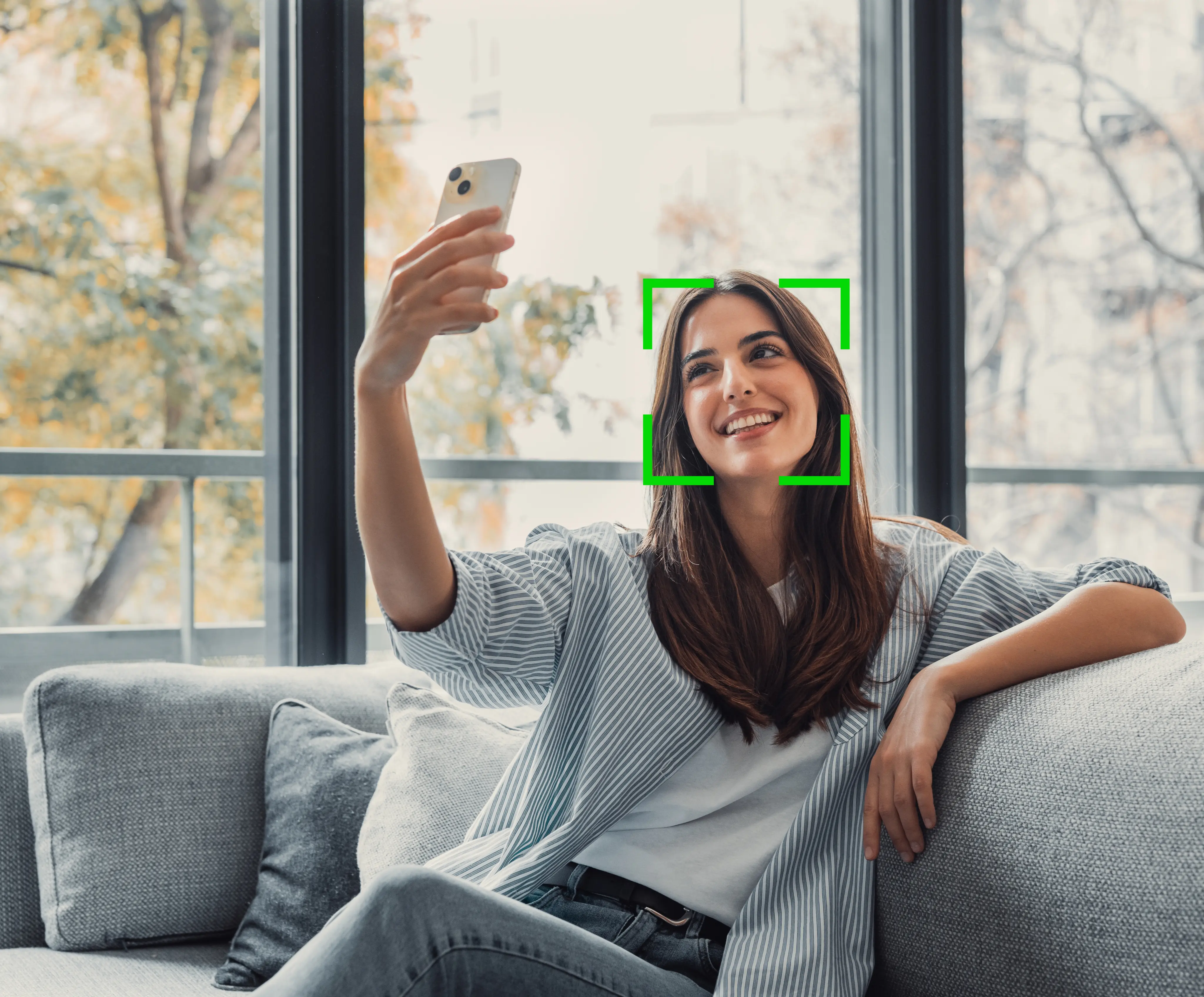 Selfie de confirmation